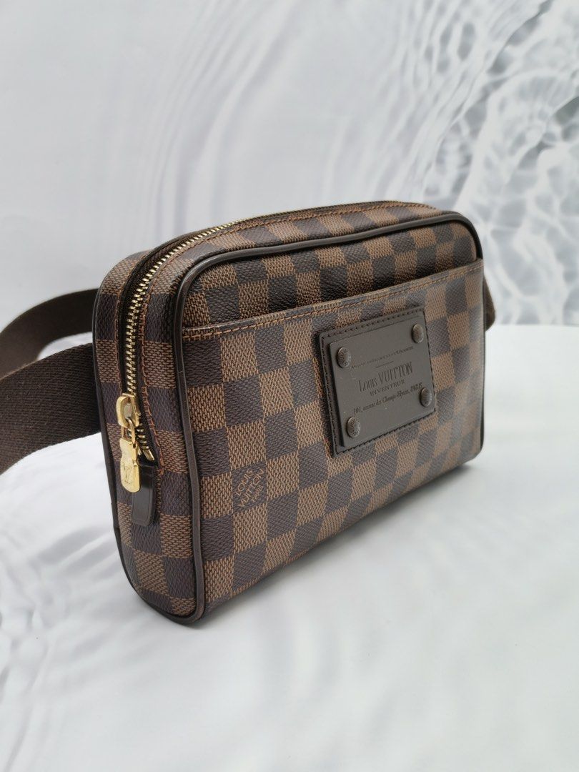 Louis Vuitton Damier Ebene Canvas Bum Brooklyn Waist Bag Louis