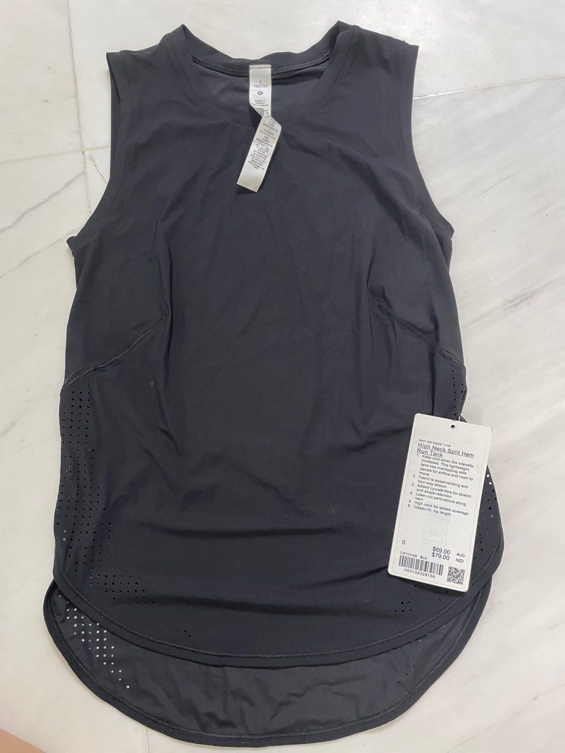 LULULEMON PERIWINKLE DEEP V Neck Yoga Sleeveless Tank Top