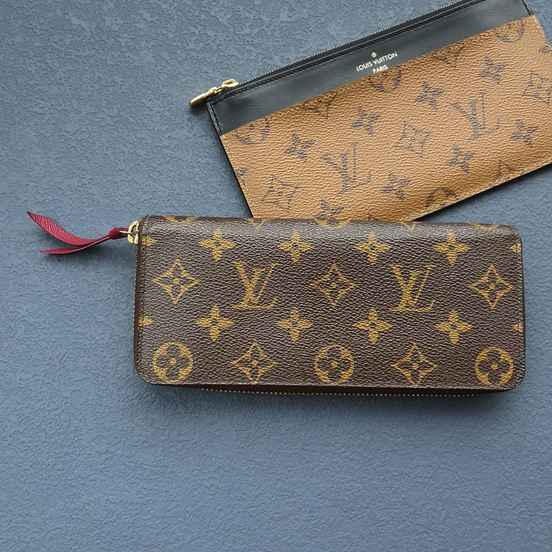 LV Slim Purse Wallet, Luxury, Bags & Wallets on Carousell
