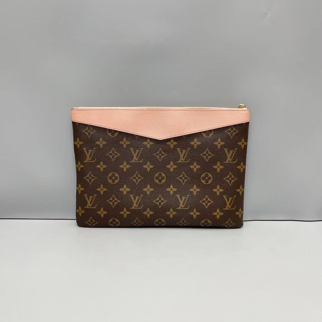 Lv Daily Pouch, Luxury, Bags & Wallets, Clutches On Carousell