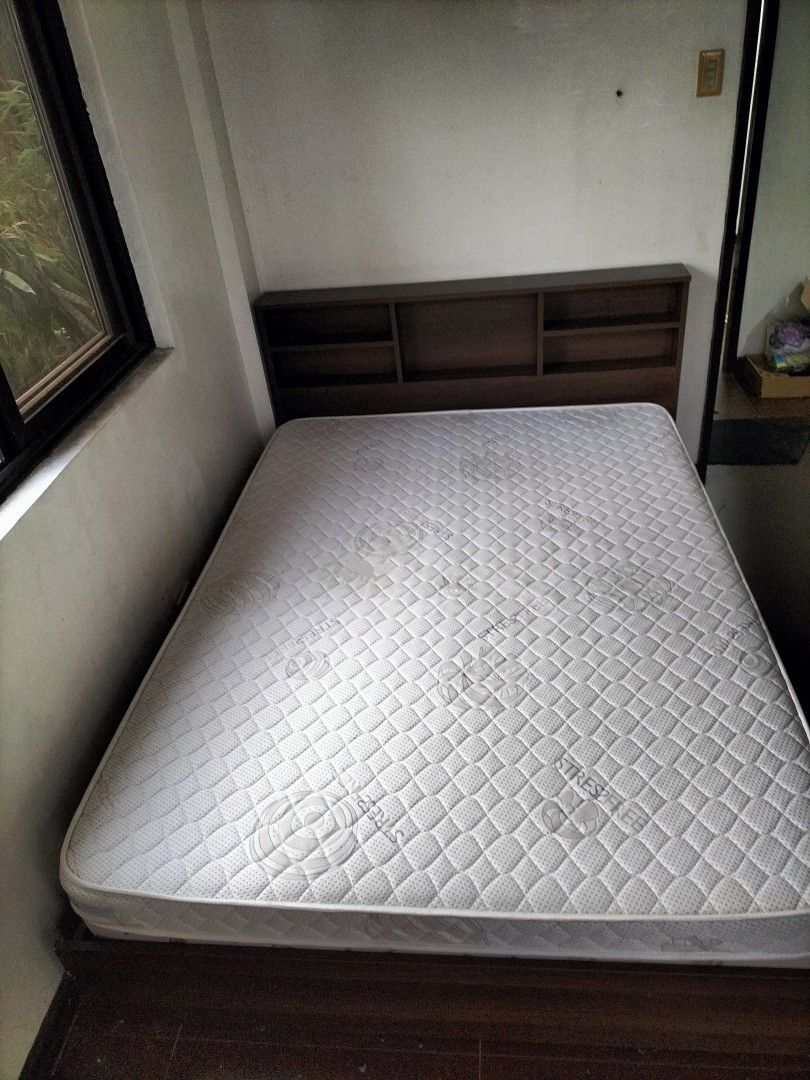 RUSH! Mandaue Foam Queen Size Bed Frame on Carousell