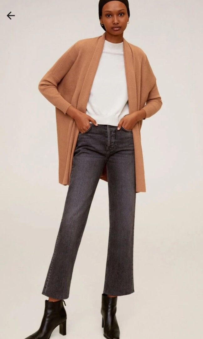 Mango hooded 2025 cardigan