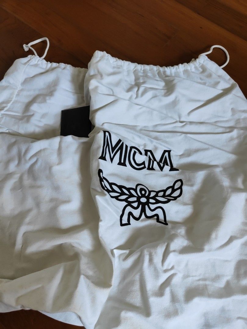Mcm backpack dust bag outlet