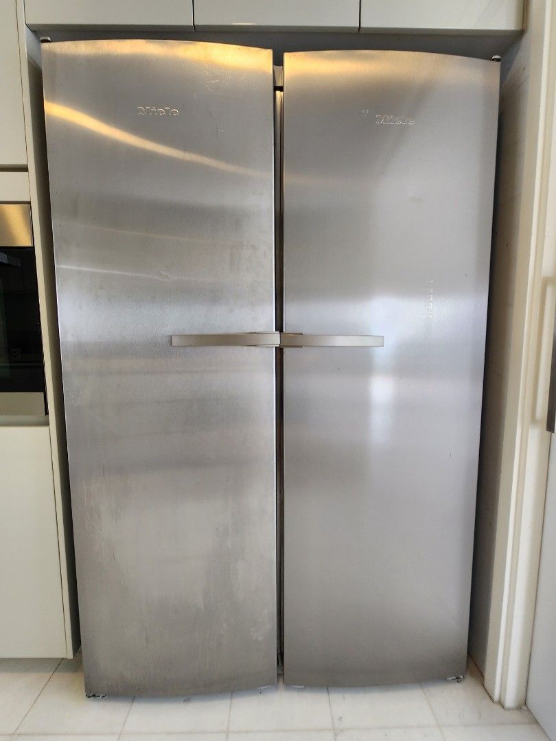 Side by side shop miele fridge freezer