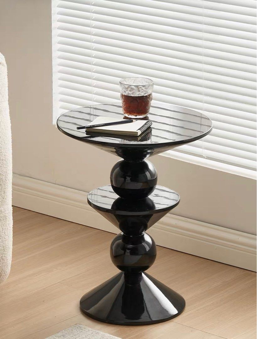 MILLOE Modern Abstract Side Table, Furniture & Home Living, Furniture ...