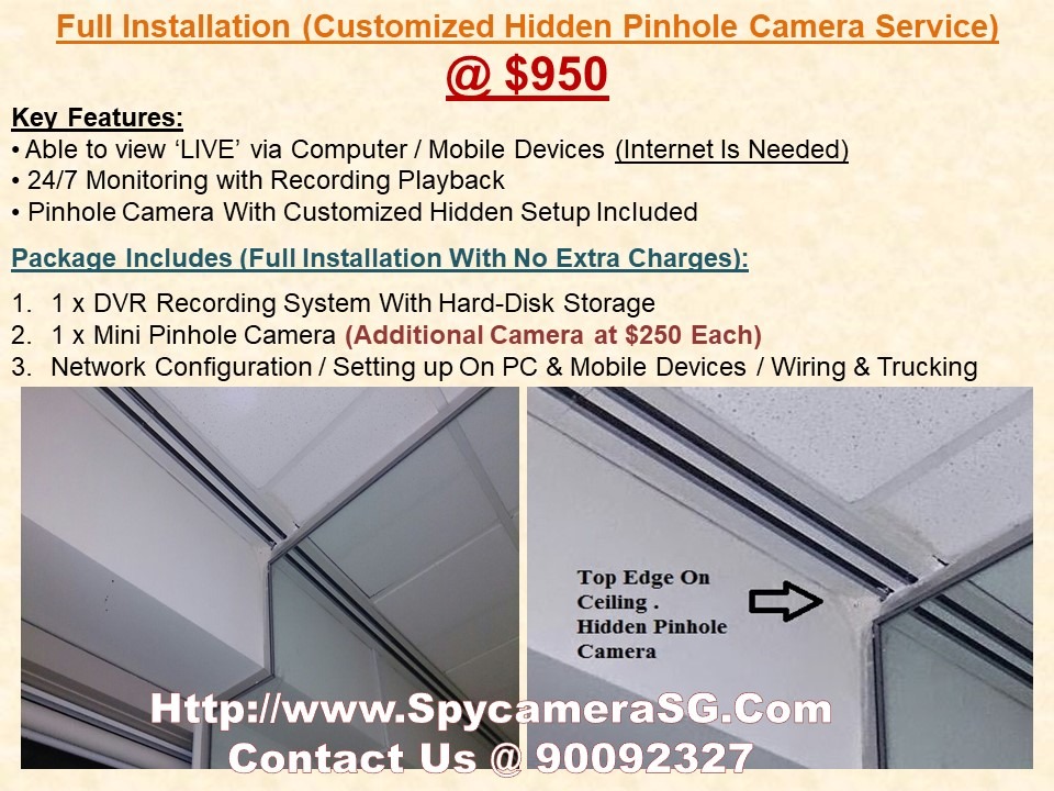 Mini Camera Spy Camera Installation, Furniture & Home Living, Security ...