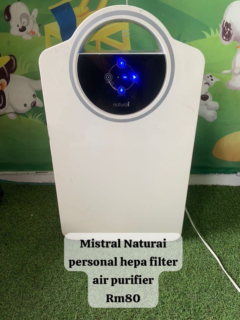 Personal hepa store filter