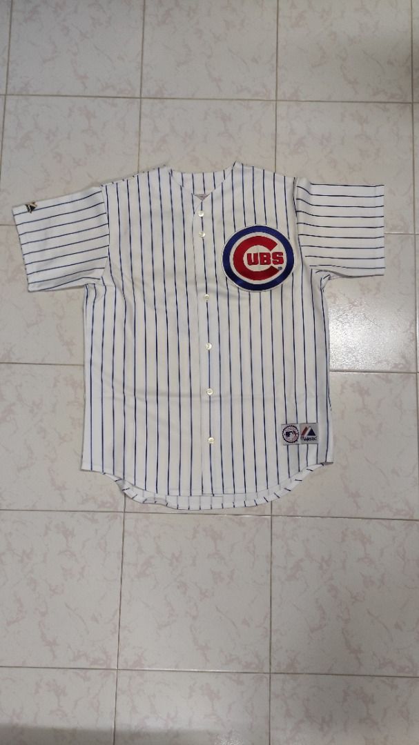 Nike Men's Vintage Baseball Jersey Featuring The Chicago Cubs' Nomar Garcia  Parra In Grey