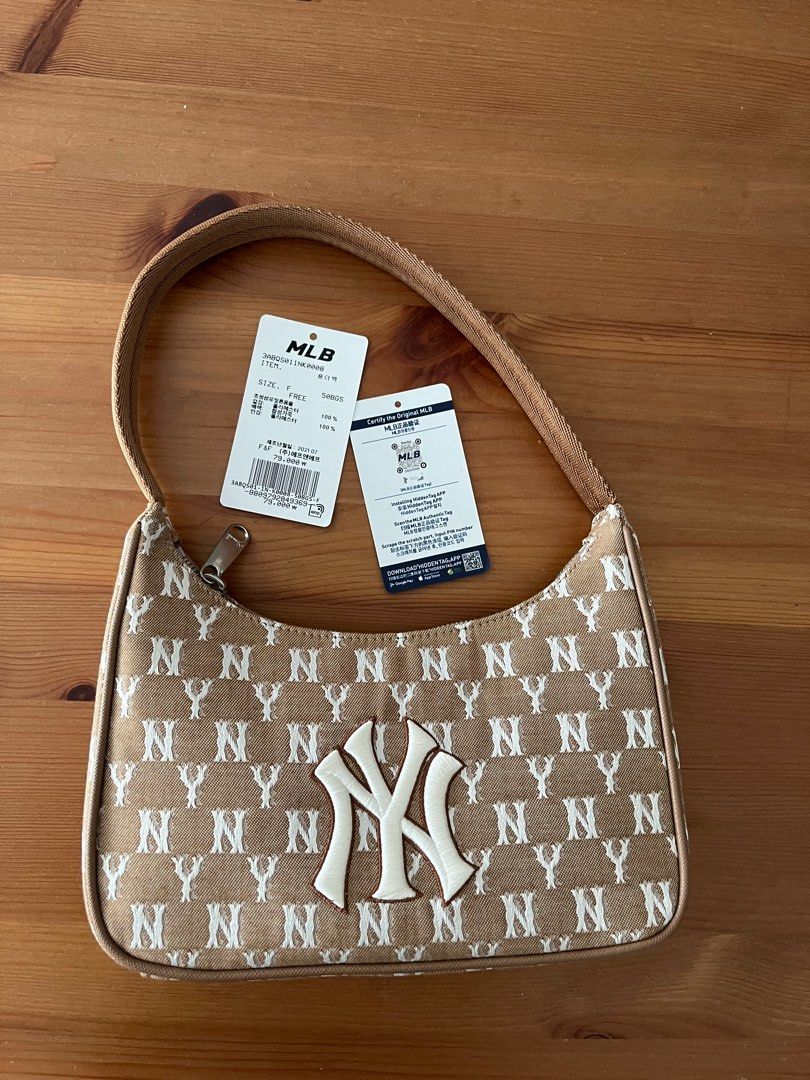 MLB MONOGRAM JACQUARD HOBO BAG