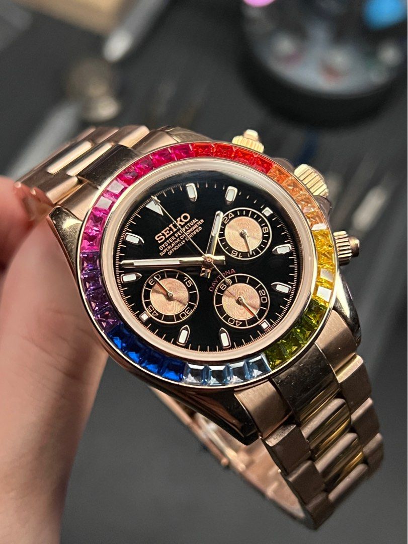 Gold rainbow daytona hot sale