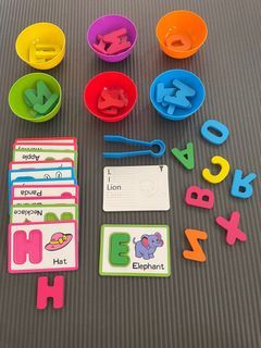 Montessori Alphabet and Color Toy