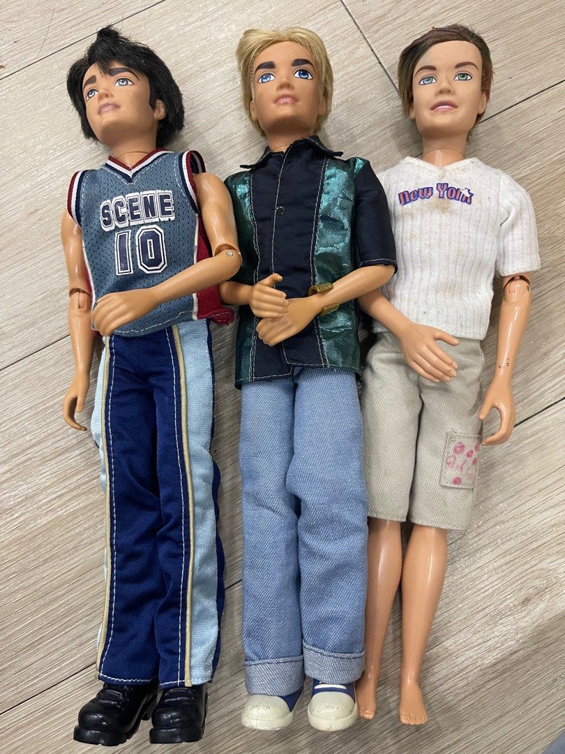 Articulated male dolls clearance