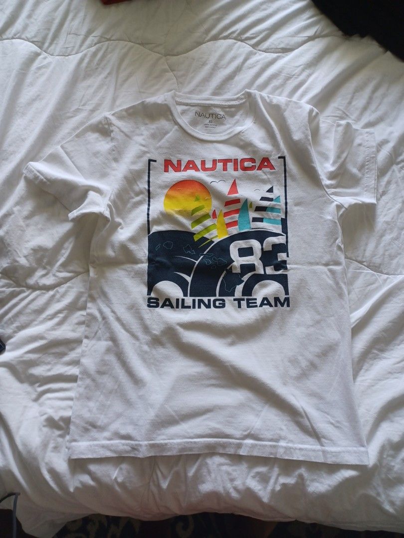 Nautica Sailing Shirt (Category: Tshirts & Polo Shirts ) located in Las Pinas. Submitted by _nino_ (Listing ID 1249466896, Image 1). Description: Bought From U.S outlet no pinholes or defects XS RFS: Decluttering.