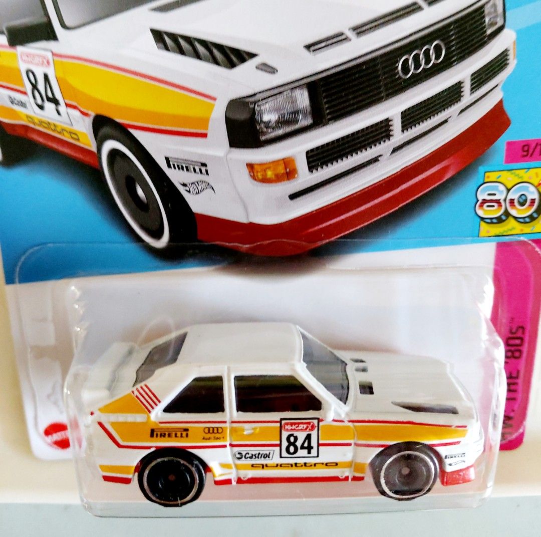 Hot wheels 1984 audi sport quattro white new arrivals