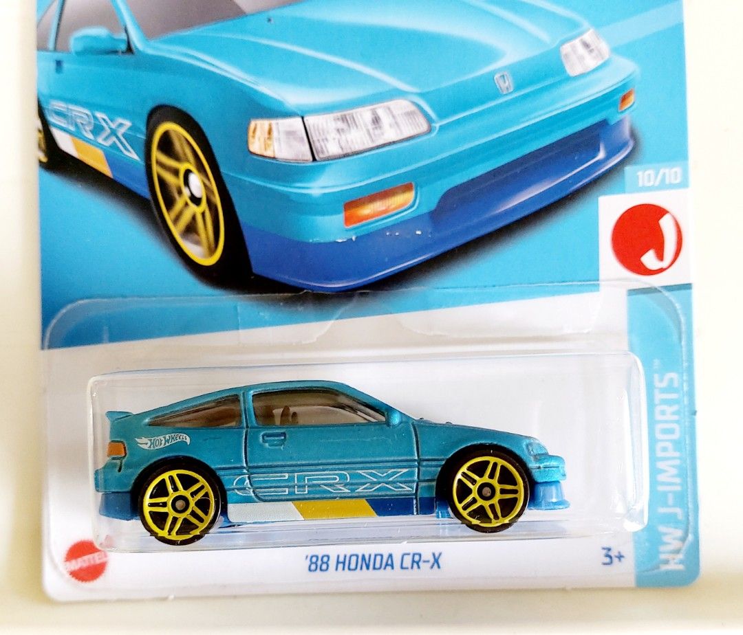 New Sealed 88 Honda CR X Matte Light Blue 2023 Edition