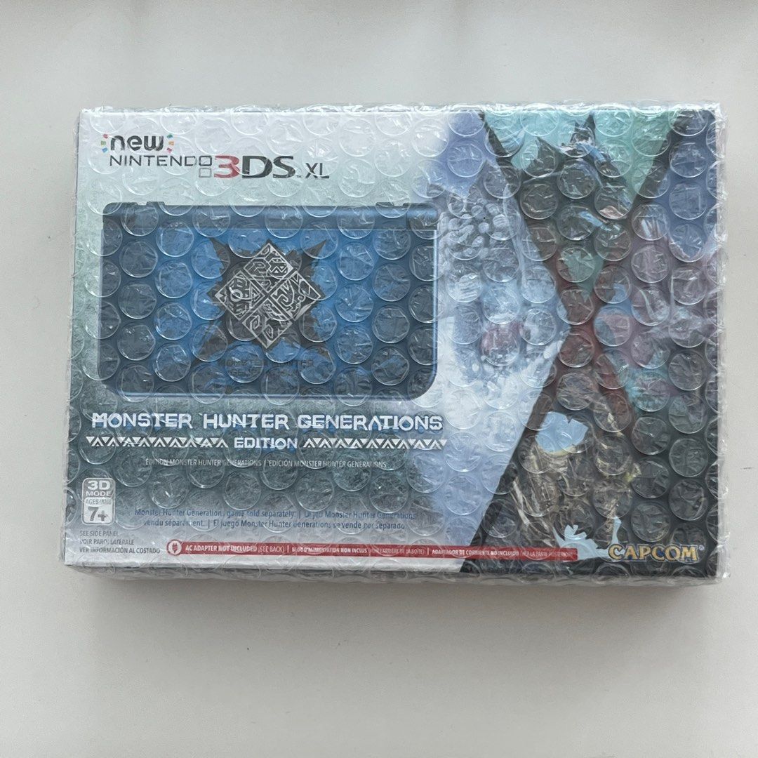 New Nintendo 3ds Xl Konsole Monster Hunter Generations Edition New Nintendo 3DS XL Monster Hunter Generations Edition, Video Gaming