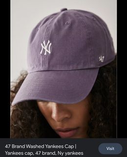 New York Yankees 47 Brand Purple Cap