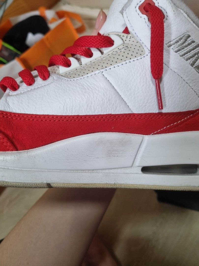 Nike Air Jordan 3 Tinker Hatfield University Red Men s Fashion
