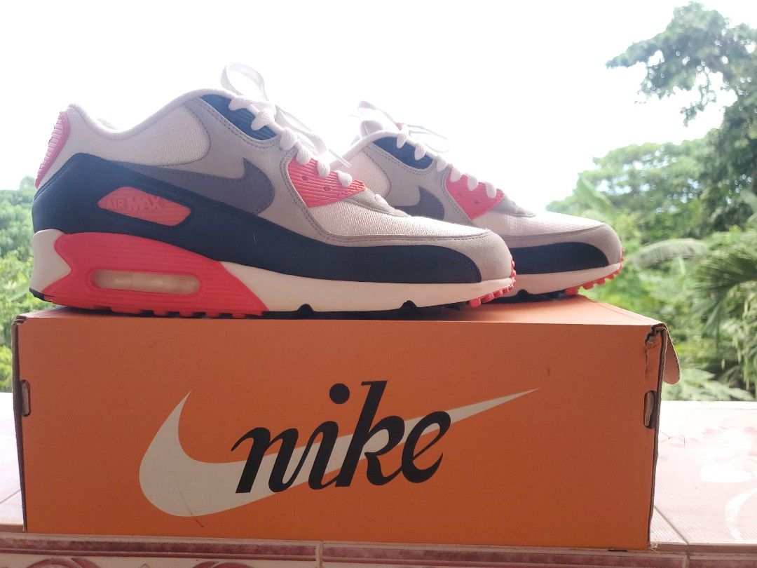 Nike air max 90 infrared 2015 box on sale