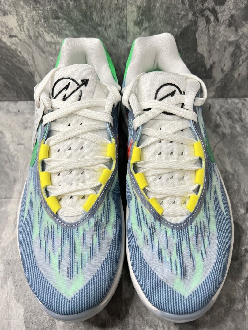Nike air blue and green on sale