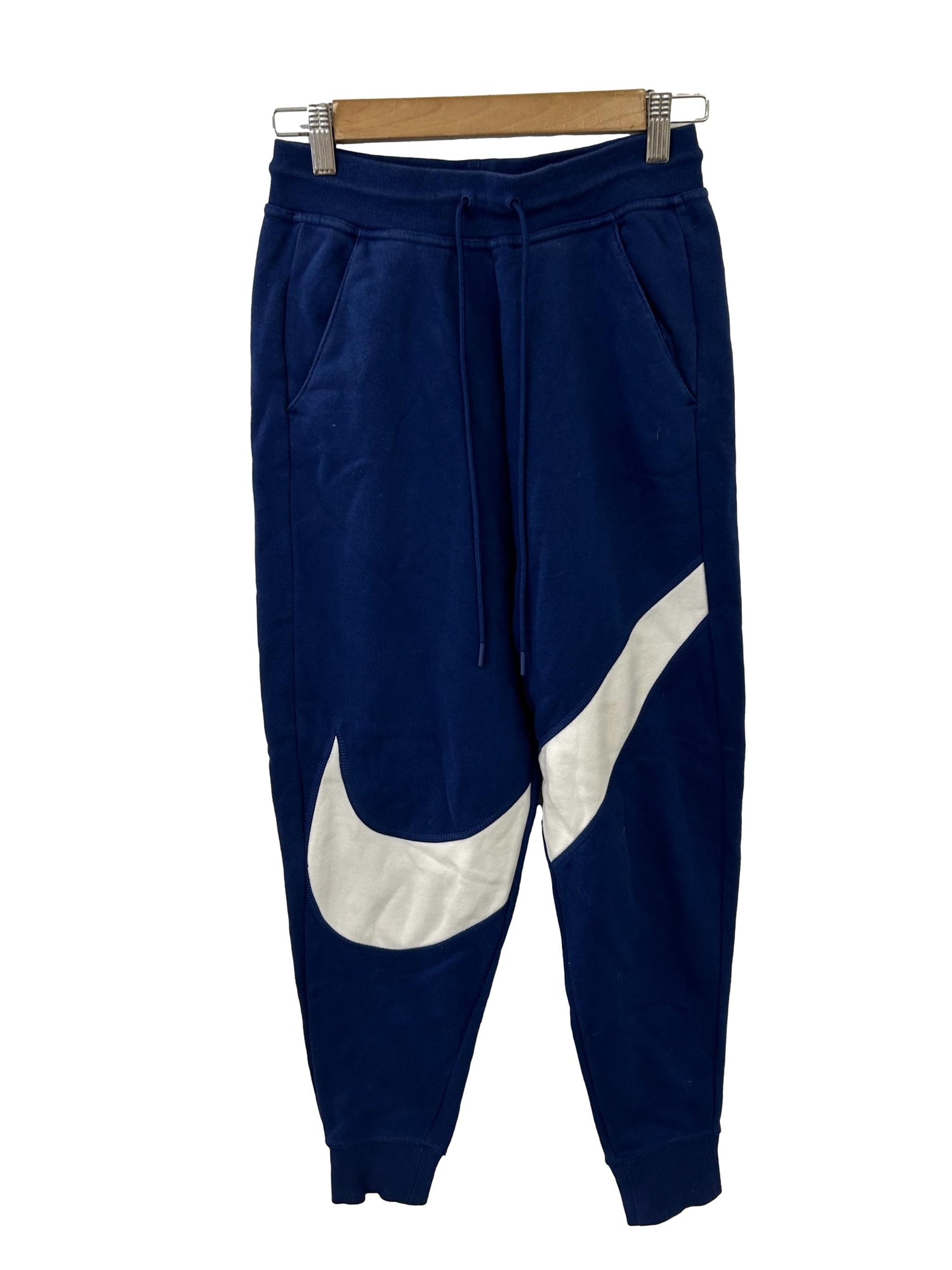 Nike Navy Sweat Pants, Women's Fashion, Bottoms, Other Bottoms on Carousell