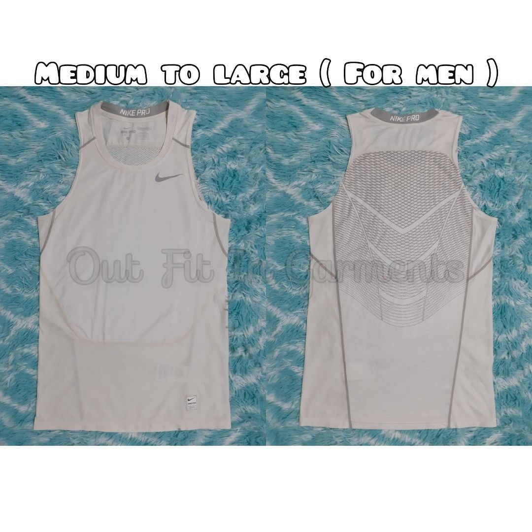Nike Pro Tank Top Compression, Men's Fashion, Activewear on Carousell