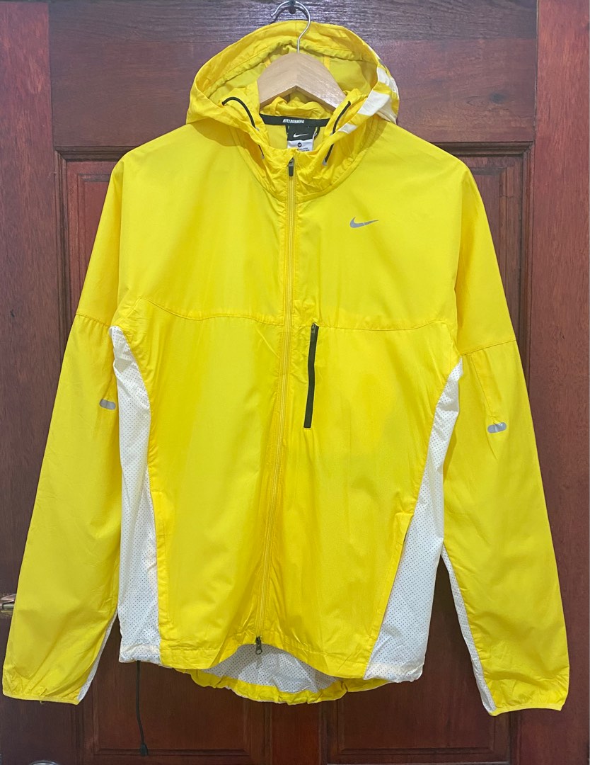 Nike Running Reflector Logo Windbreaker Jacket Like New Condition