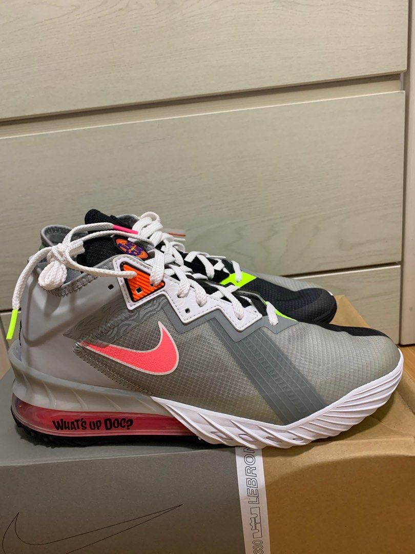 lebron 18 low space jam on feet