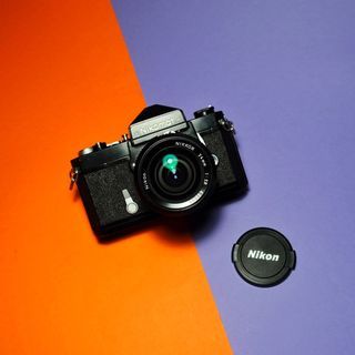 Nikomat FTN with 24mm f2.8 non ai lens