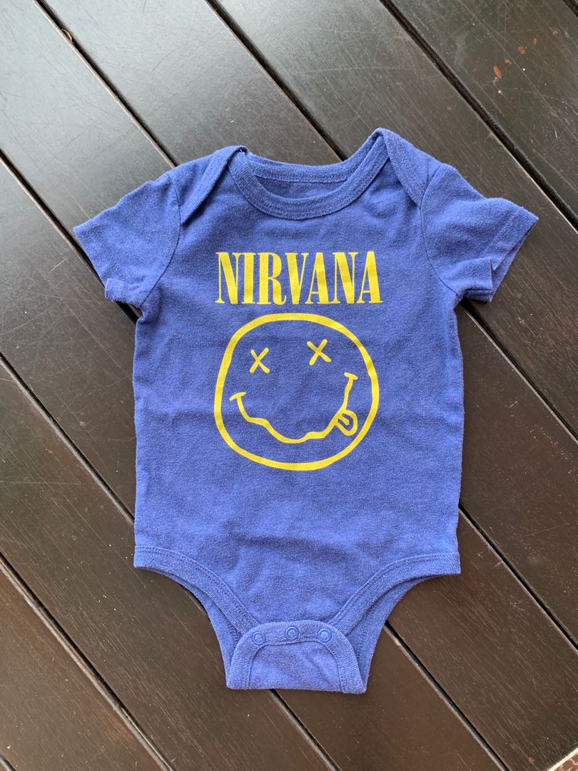 Nirvana baby 2025 onesie
