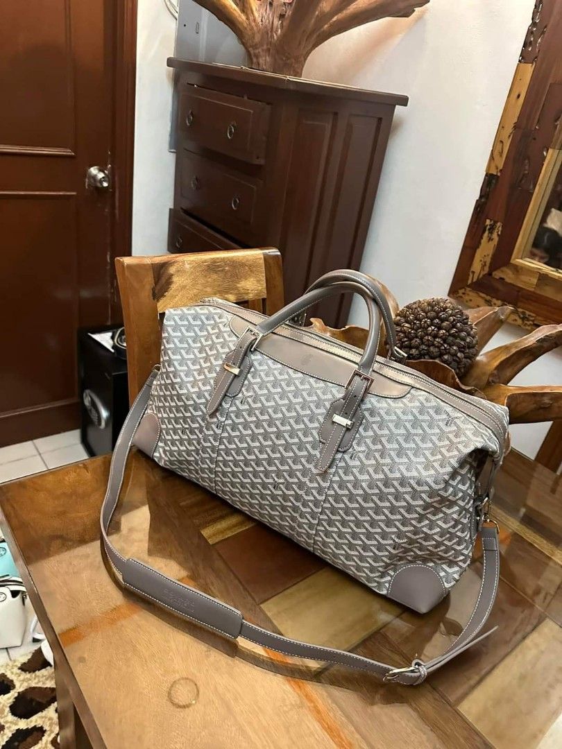 Goyard Lúxury Double Hard Body/ No Zip Box Luggage/Travel in