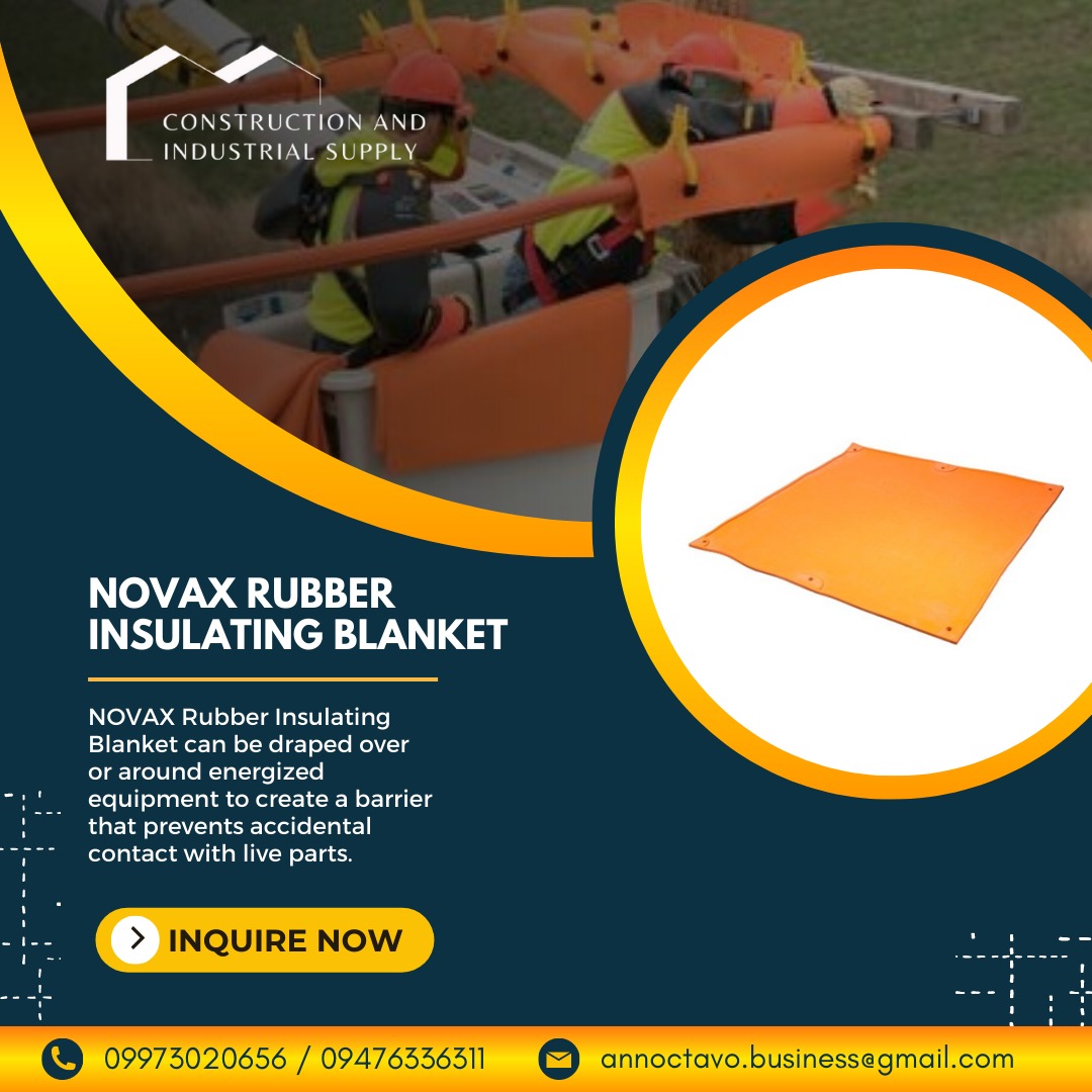 NOVAX Rubber Insulating Blanket Safety Equipment Safety Apparel