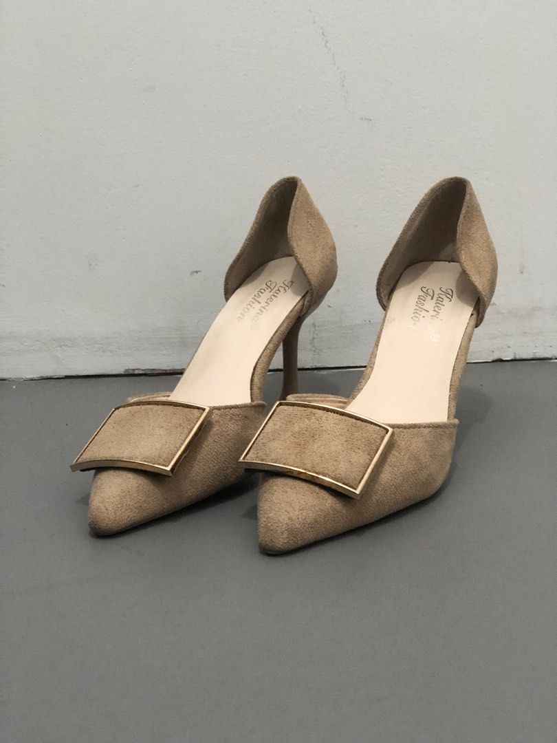 Nude heels for SALE Women s Fashion Footwear Heels on Carousell