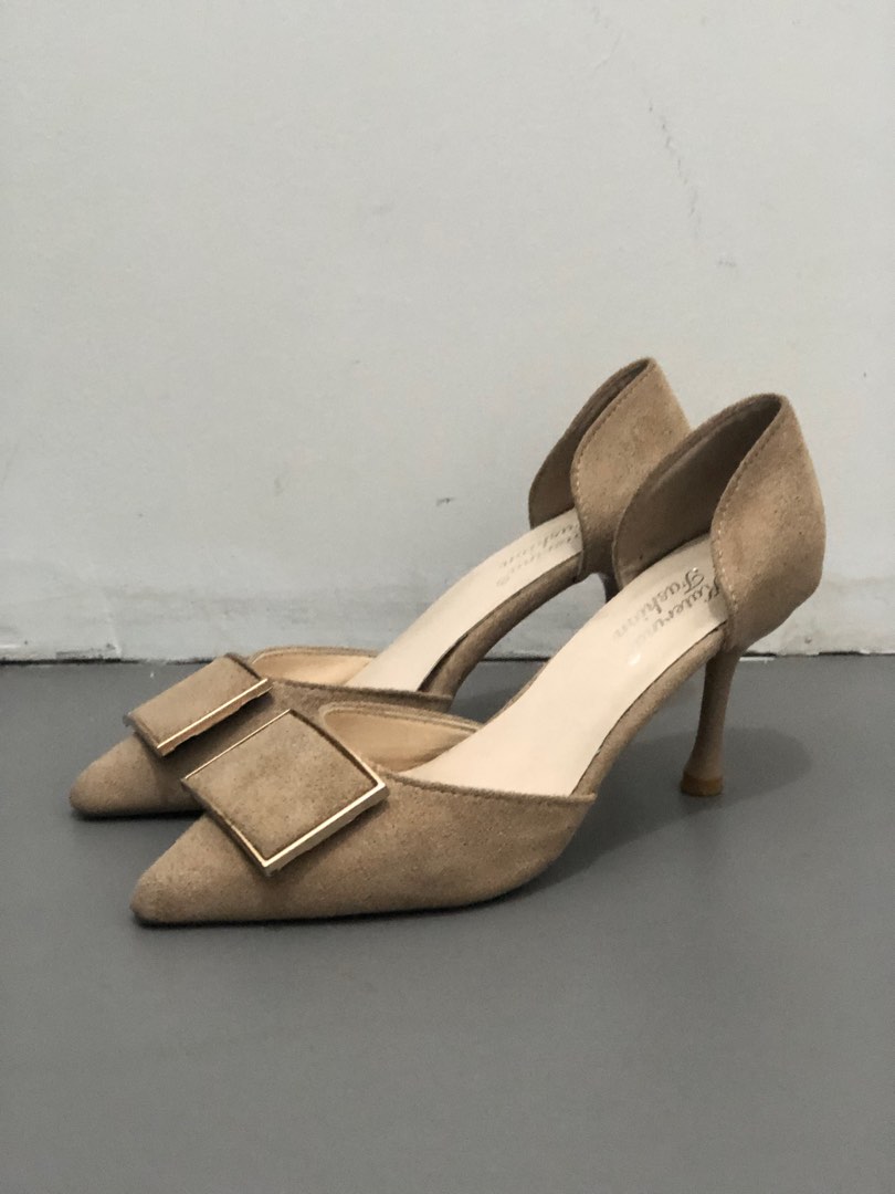 Nude heels top sale