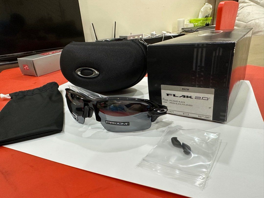 Oakley flak 2.0 deals prizm black polarized