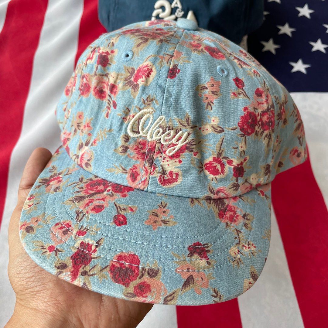 Obey floral hat store