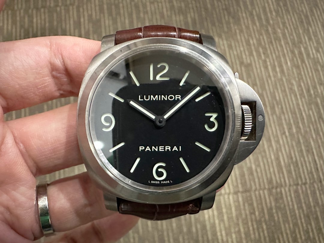Oct 11 Panerai Luminor Titanium Sandwich Pam 176 Pam176
