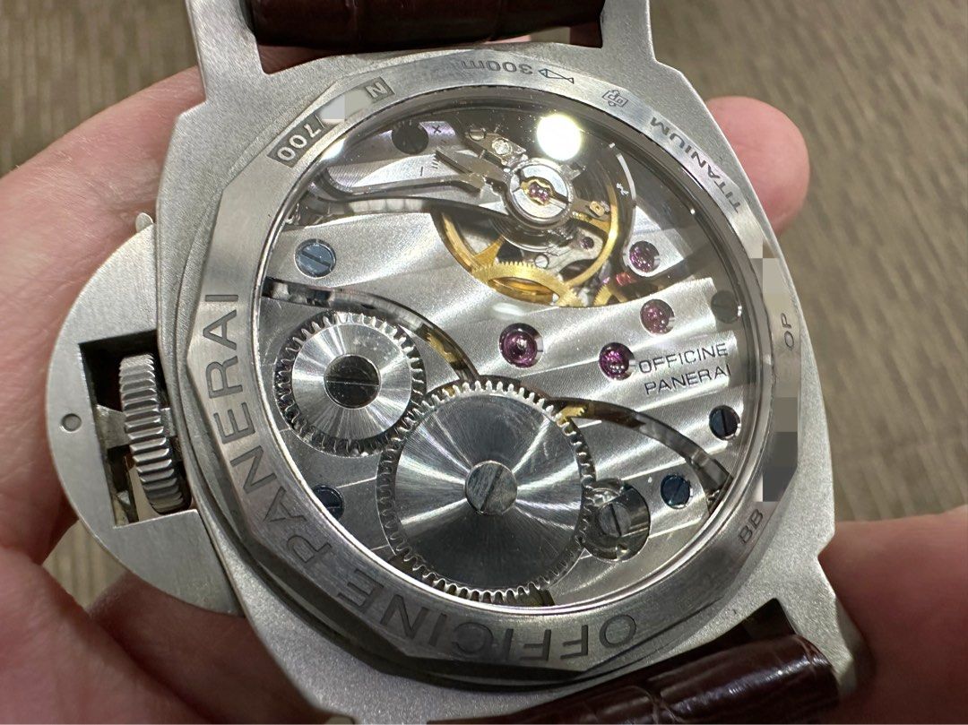 Oct 11 Panerai Luminor Titanium Sandwich Pam 176 Pam176