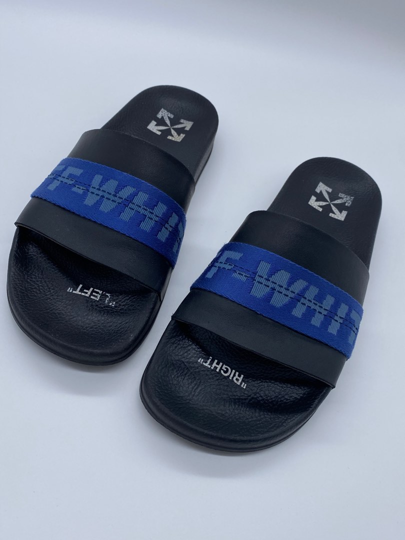 Off white belt slides online