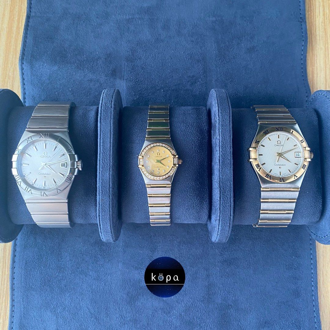 OMEGA WATCHES AVAILABLE (Category: Luxury Watches) located in Manila. Submitted by kopawatches (Listing ID 1249604884, Image 2). Description: 🍀Available Preowned OMEGA Watches🍀 88k SALE! • OMEGA Double Eagle 36mm 130k • Mini OMEGA 18k Gold Full bar and Diamonds | Complete inclusions 23mm (SOLD) • OMEGA 18k Gold Full bar 36mm Dm us! All posted photos are actual and onhand. Follow us on IG/FB: Köpa Luxury Watch MNL.