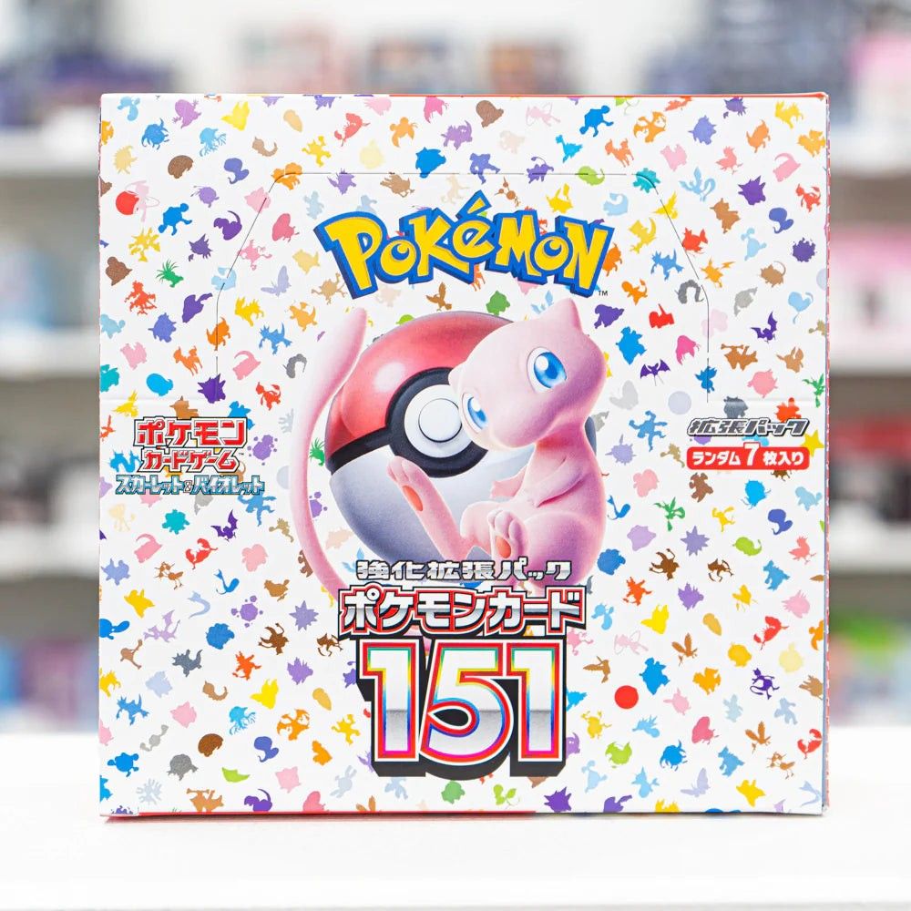 No Shrink /Pokemon Card Game 151 sv2a Booster Pack Box Scarlet & Violet  Japanese