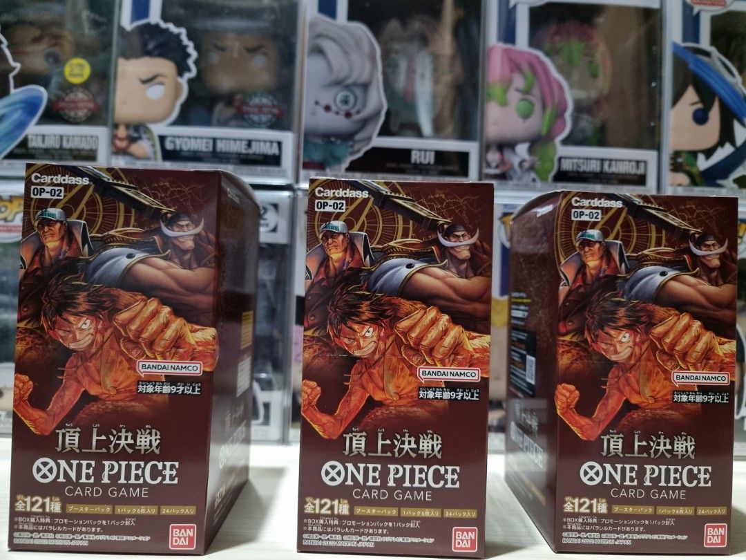 OP-02 One Piece box, Hobbies & Toys, Toys & Games on Carousell