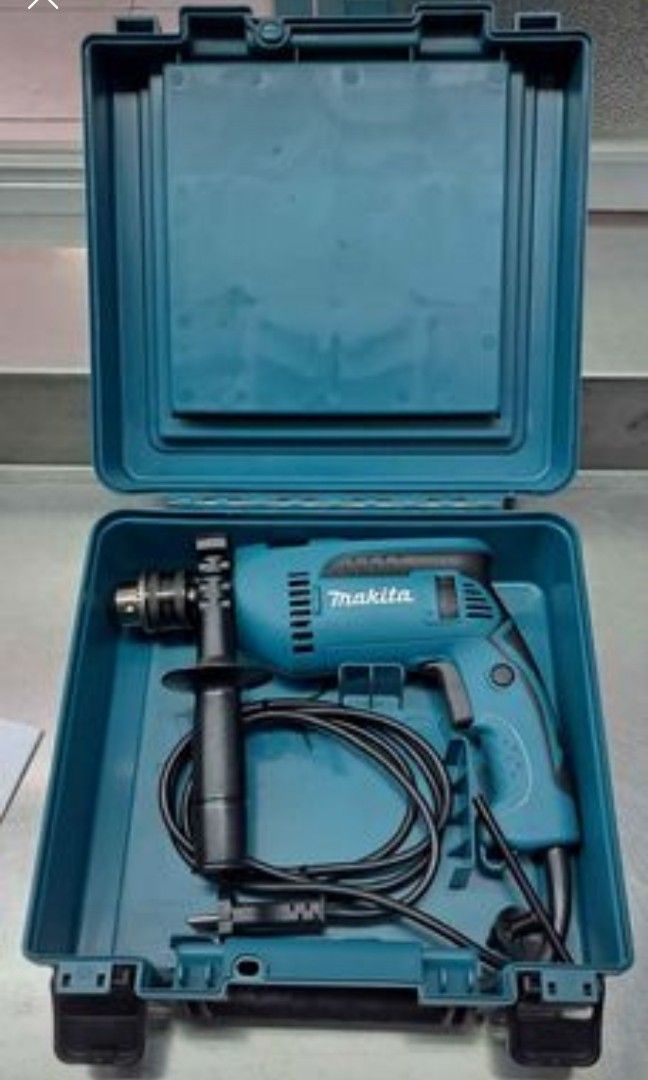 ORIGINAL MAKITA HP1640K HAMMER DRILL (Category: Construction Tools & Equipment) located in Manila. Submitted by tonpornel (Listing ID 1249512221, Image 2). Description: Ton-Pornel Mercantile • We supply Powertools, Hardware tools, Plumbing, Paints, Electrical and Construction materials • We offer Paint Mixing and Powertools Repair Visit us: 38 Marcos Highway, Mayamot, Antipolo City https://maps.google.com/?cid=1384230075759805792&entry=gps Store 