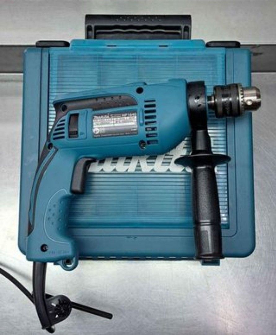 ORIGINAL MAKITA HP1640K HAMMER DRILL (Category: Construction Tools & Equipment) located in Manila. Submitted by tonpornel (Listing ID 1249512221, Image 3). Description: Ton-Pornel Mercantile • We supply Powertools, Hardware tools, Plumbing, Paints, Electrical and Construction materials • We offer Paint Mixing and Powertools Repair Visit us: 38 Marcos Highway, Mayamot, Antipolo City https://maps.google.com/?cid=1384230075759805792&entry=gps Store 