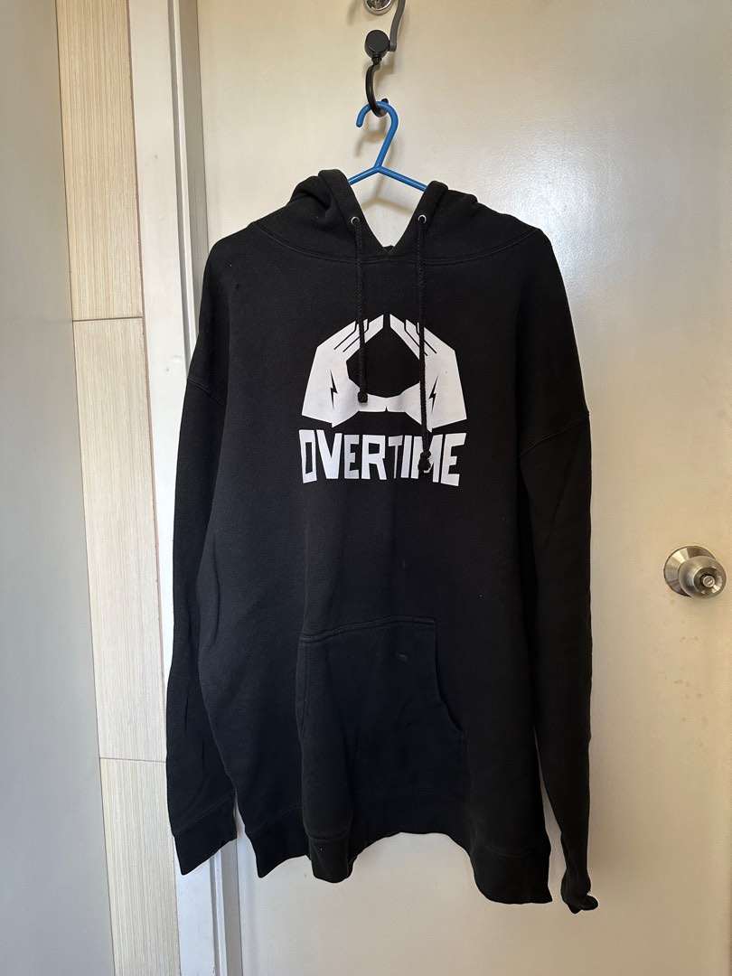 ORIGINAL Overtime Shoutout Hoodie 2XL, Men's Fashion, Tops u0026 Sets, Hoodies  on Carousell