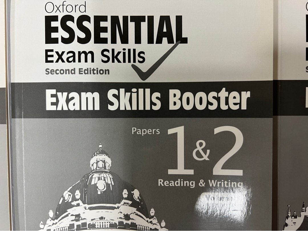 Oxford English Exam Skills Booster, 興趣及遊戲, 書本 & 文具, 書本及雜誌 補充練習