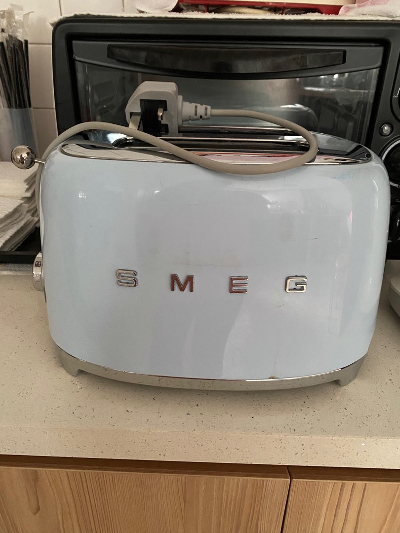 Pastel blue SMEG toaster, TV & Home Appliances, Kitchen Appliances