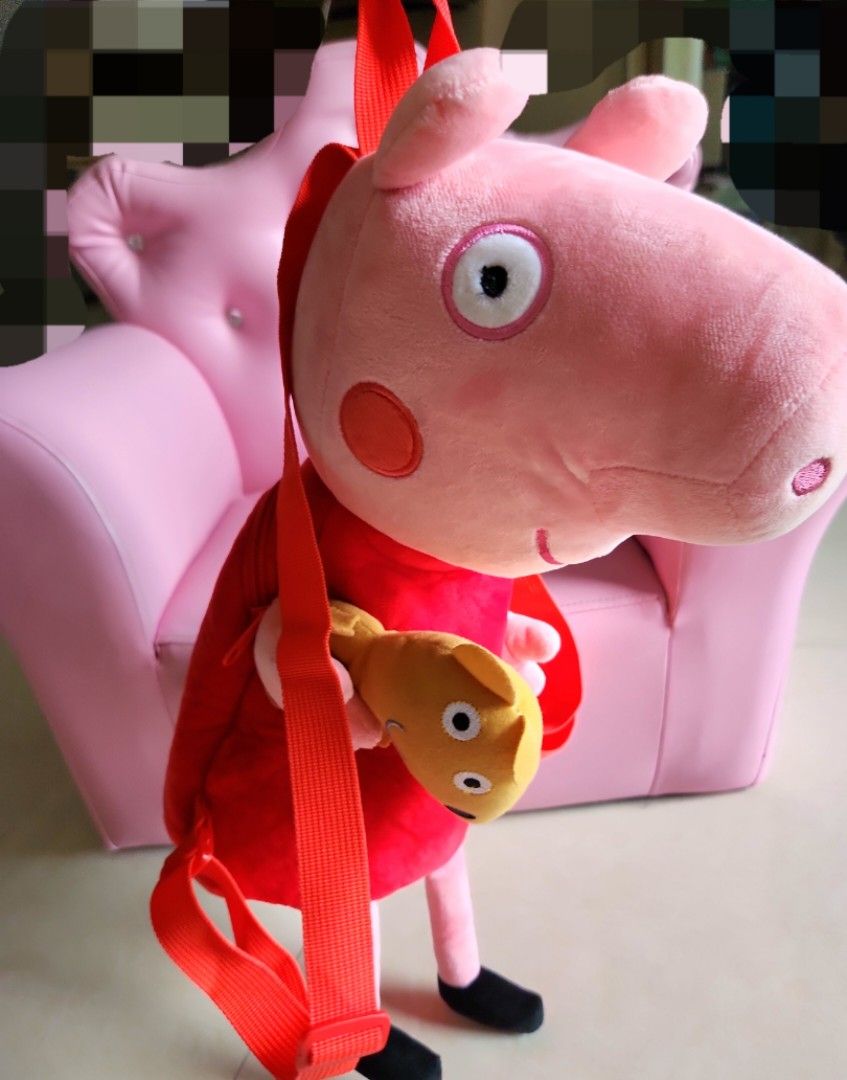 Peppa pig plush backpack on sale