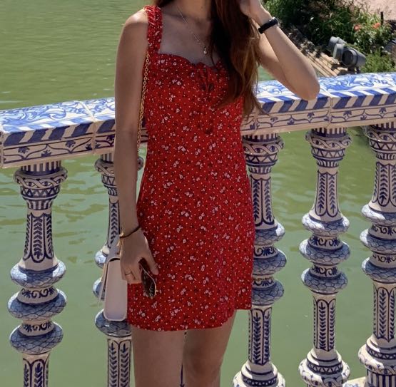 Plt sales red dress