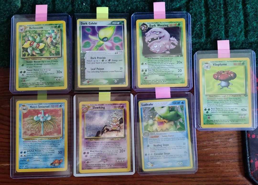 Pokemon TCG Vintage Jungle Fossil Base Set 2 Gym Heroes Neo Genesis Legend Maker Deoxys Team Rocket Venusaur Lapras Pidgeot Ninetales, Hobbies & Toys, Toys & Games on Carousell Pokemon TCG Vintage Jungle Fossil Base Set 2 Gym Heroes Neo Genesis Legend Maker Deoxys Team Rocket Venusaur Lapras Pidgeot Ninetales, Hobbies & Toys, Toys & Games on Carousell